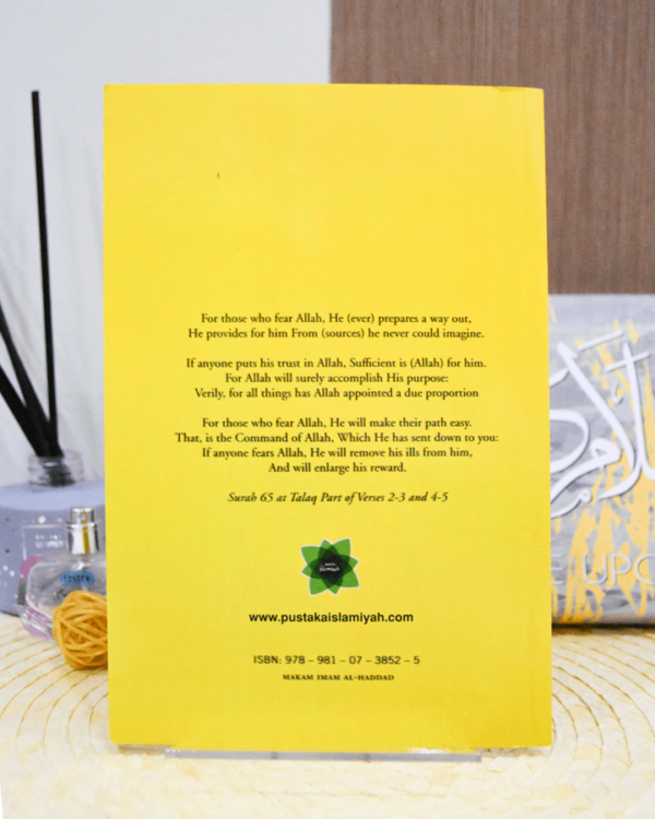 Risalatul Mudzakarah: A Treaty of Mutual Counselling
