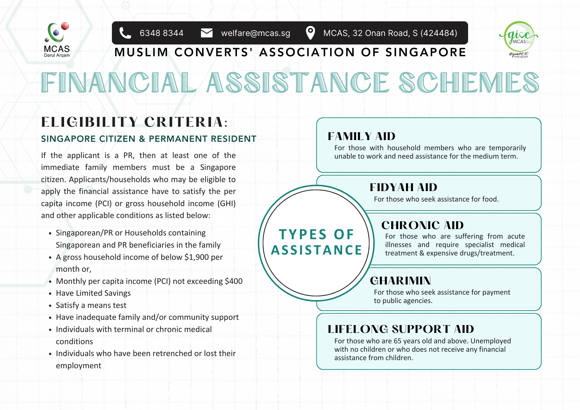 Financial Assistance Scheme