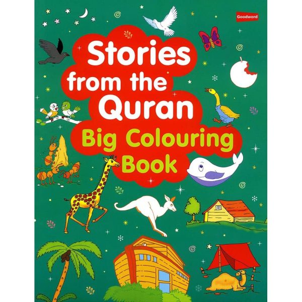 STORIES FROM THE QURAN BIG COLOURING BOOK (4 COLOUR)